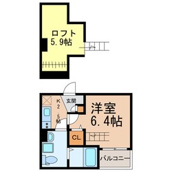 ヒラソル守山の物件間取画像